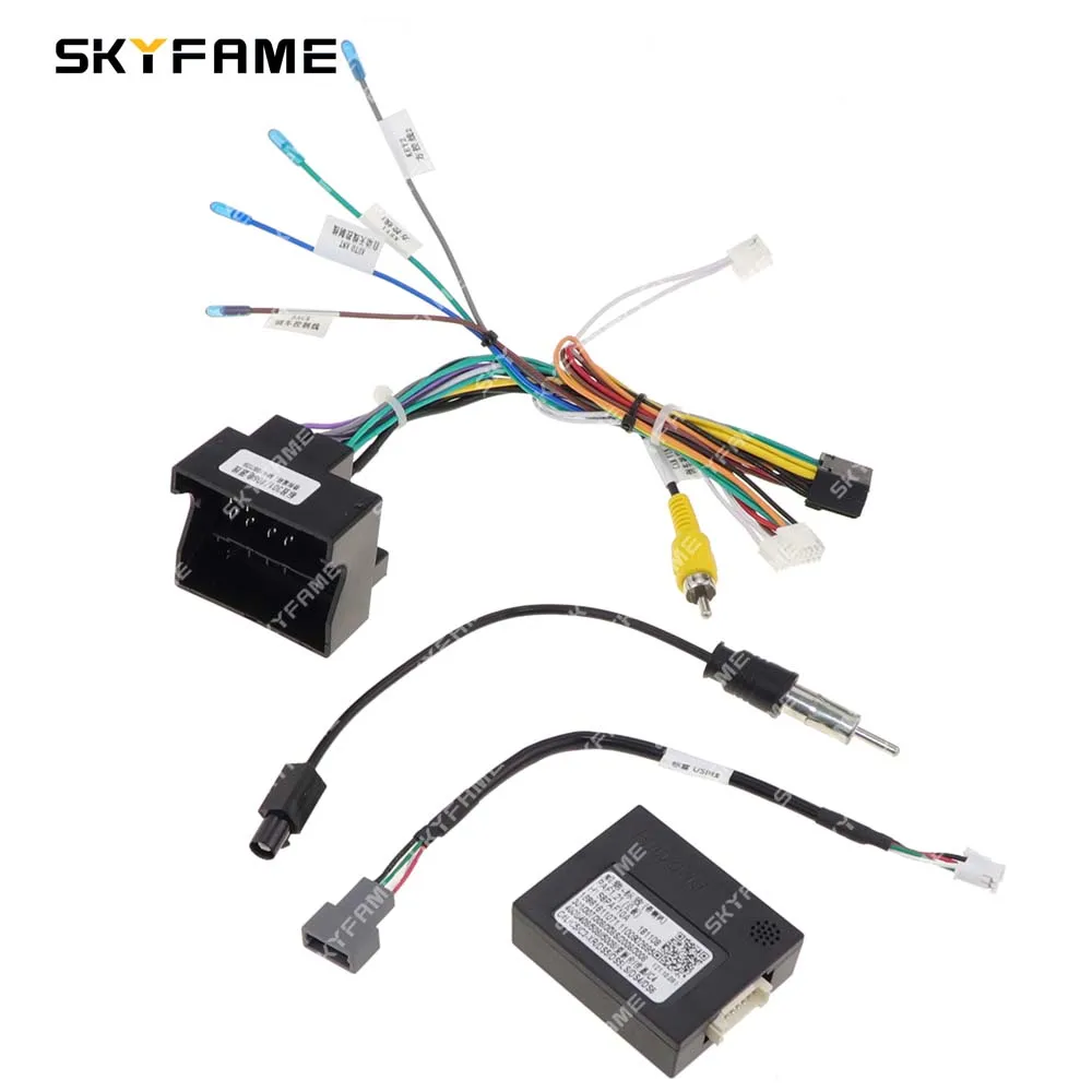 Фото Hiworld автомобильный жгут проводов адаптер Canbus Box декодер для Peugeot C4 C5 301 307 2008 3008 DS Citroen Elysee PAF1.21 №2