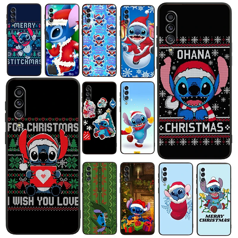 

Christmas Gift Stitch For Samsung Galaxy A90 A80 A70 S A60 A50S A30 S A40 S A2 A20E A20 S A10S A10 E Black Phone Case