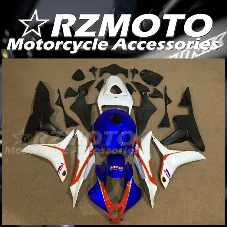 

4Gifts Injection Mold New ABS Motorcycle Bike Fairings Kit Fit For HONDA CBR600RR F5 2007 2008 07 08 Bodywork Set Blue Red