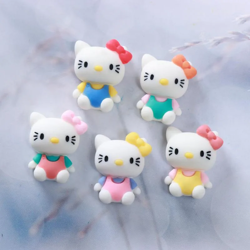 

10 шт., заколка для волос «Hello Kitty»