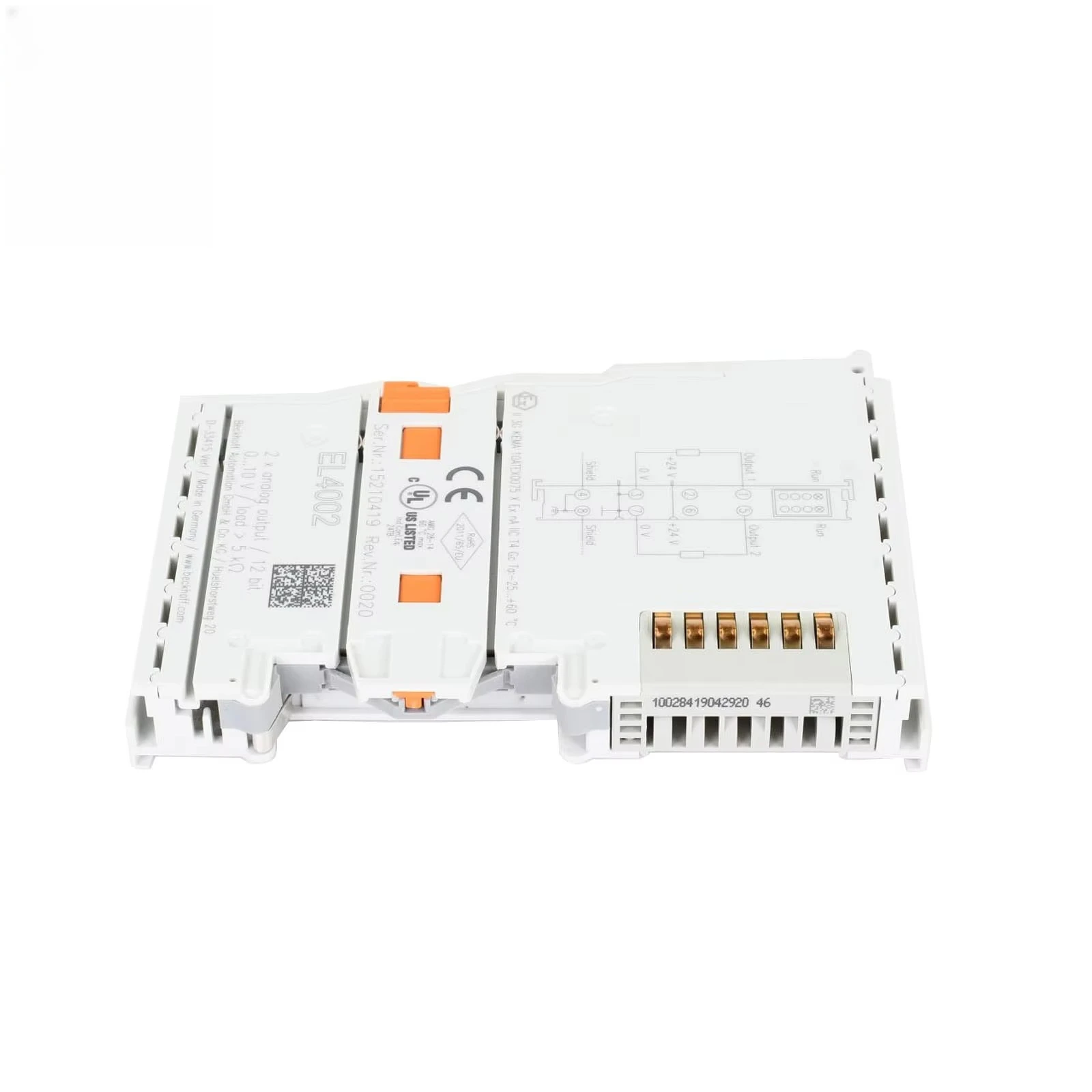 Совершенно новый оригинальный терминальный модуль Beckhoff EL4002 EtherCAT, электрическое оборудование, контроллер ПЛК на складе (art.: 3920d3da392f0) - 3920d3da392f0