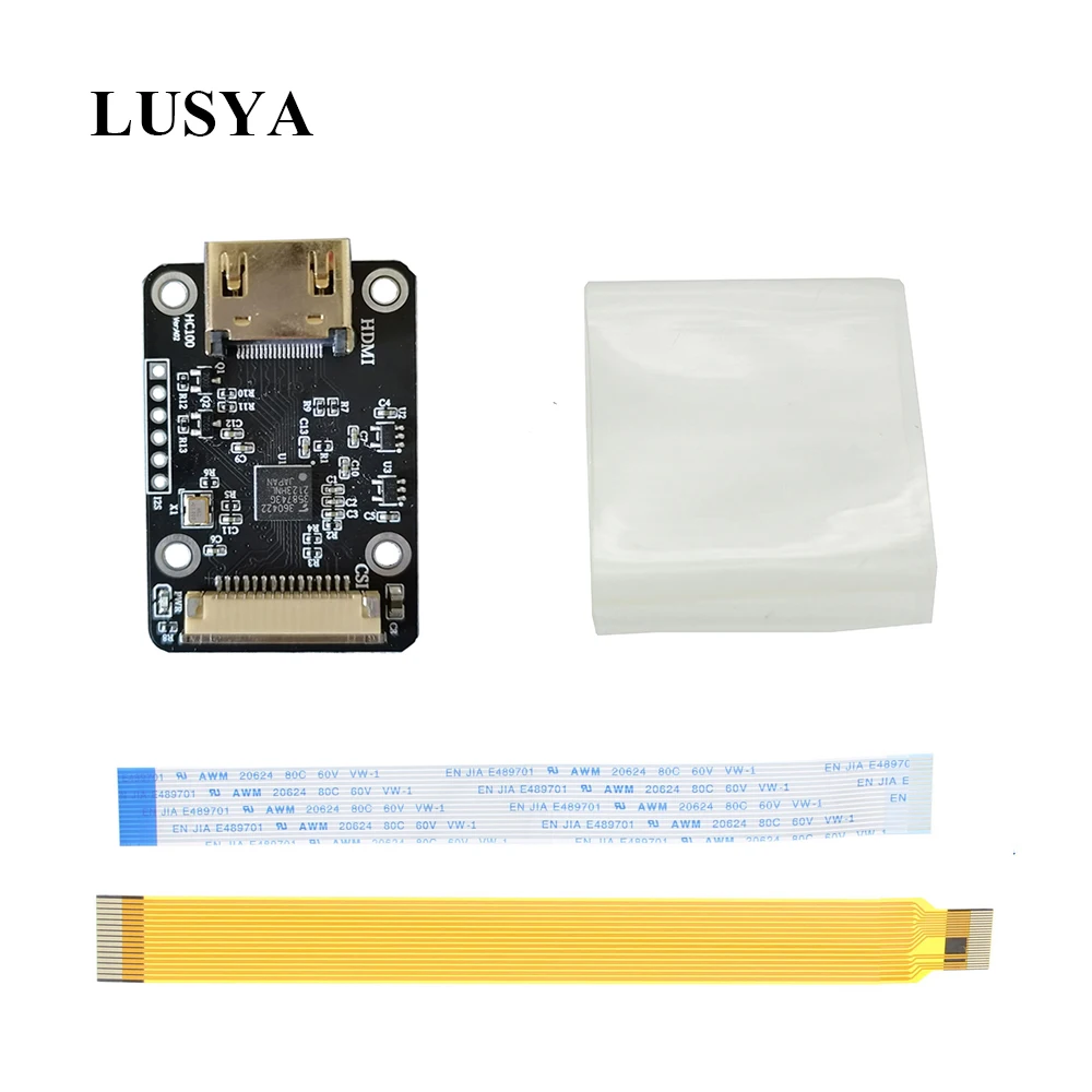 

New Lusya Standard HDMI-Compatible To CSI-2 Adapter Board Input Up To 1080p25fp For Rasperry Pi 4B 3B 3B+ Zero W
