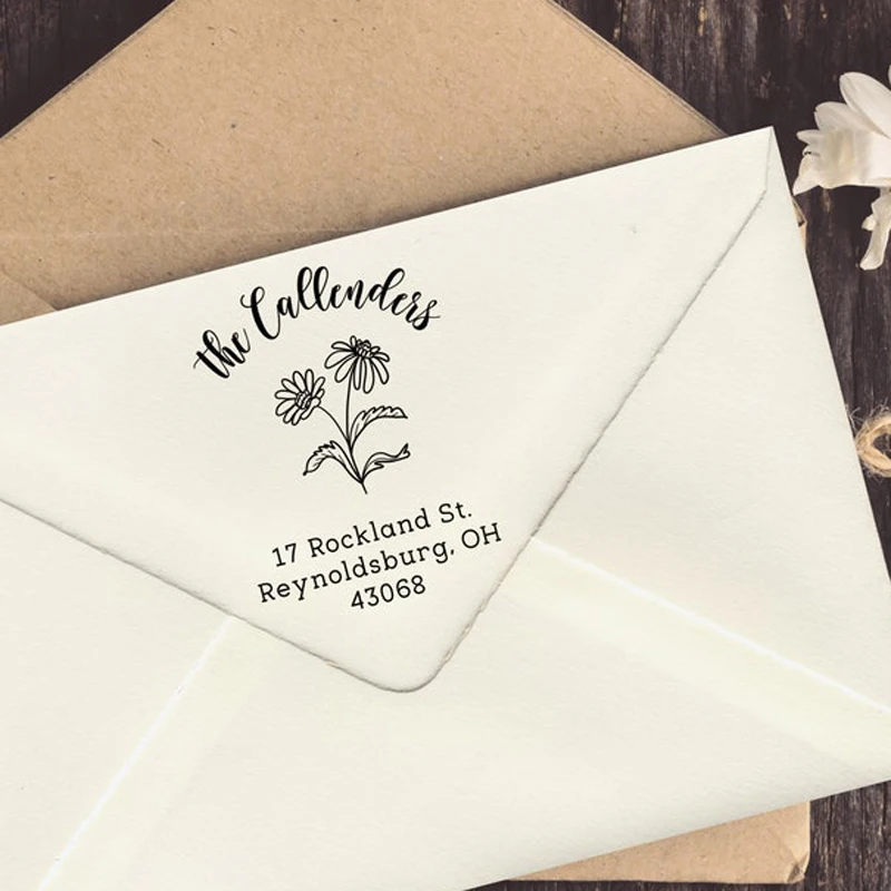 Штамп с двойной круглой границей и логотипом на заказ резиновый штамп