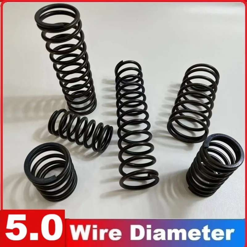 65Mn Spring steel Y-shaped compression spring Wire Dia5.0mm Outer Dia25/28/30/32/35/36/38/40/42/45/47/52/60mm Length30/40/50mm.
