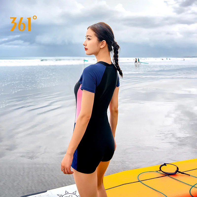 361 Women Professional WaterProof Padded Competition Racing SwimSuit For Female Quick-Drying Monokini Sport Bathing Beach Wear