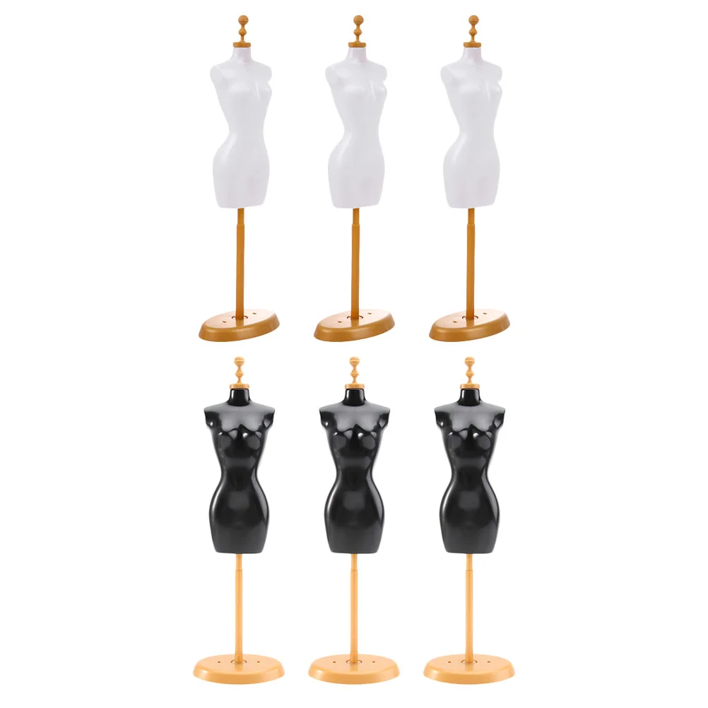 

6 Pcs Model Stand DIY Accessory Cake Rack Adjustable Mannequin Racks Small House Miniature Holder Display Ornament