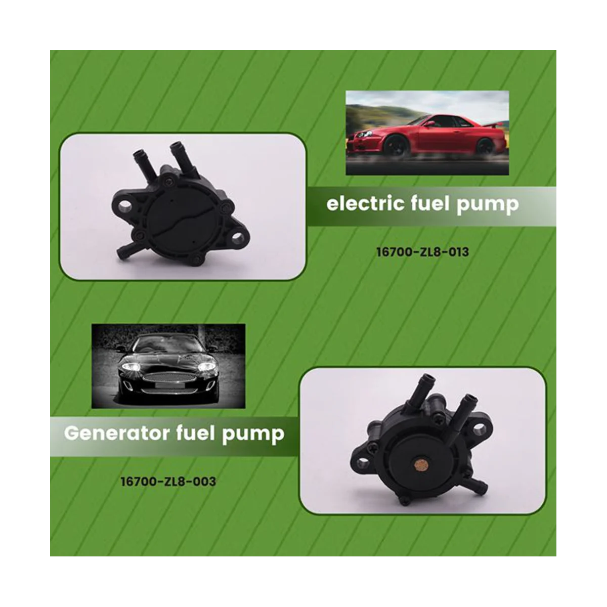 2 шт. 16700-Z0J-003 топливный насос для двигателей Honda GX610 GX620 GX670 GXV610 GXV620 GXV670 GC135 GC160 GC190 GCV520