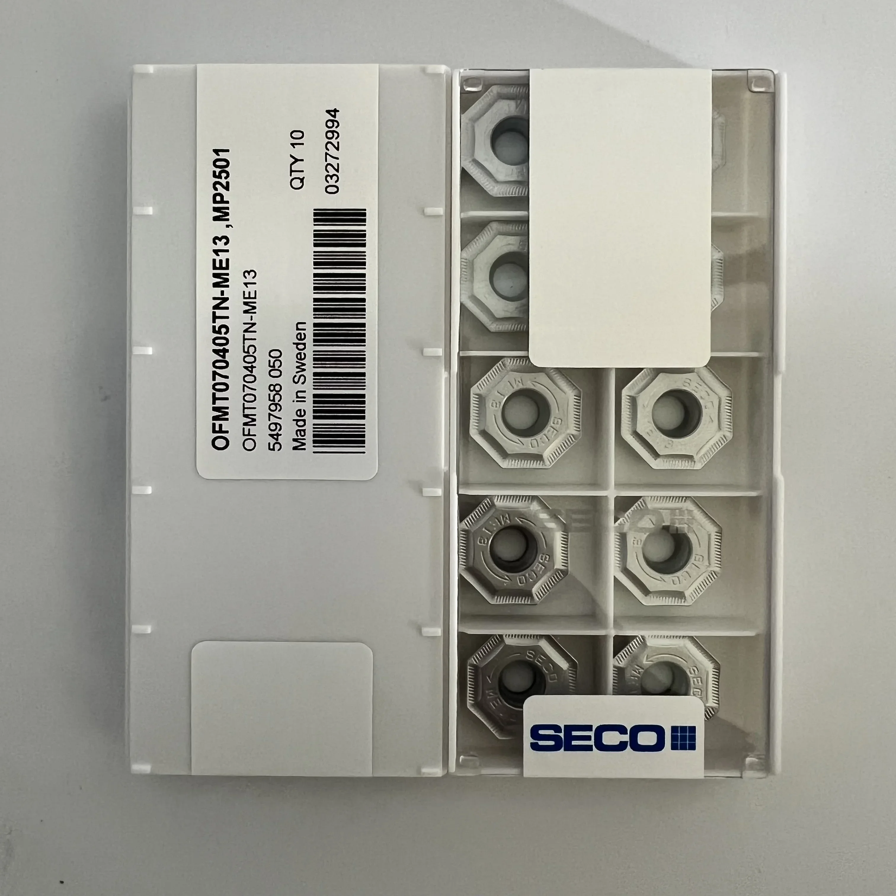 Оригинальное лезвие OFMT070405TN-ME13 MP2501/Карбидное CNC 10 штук