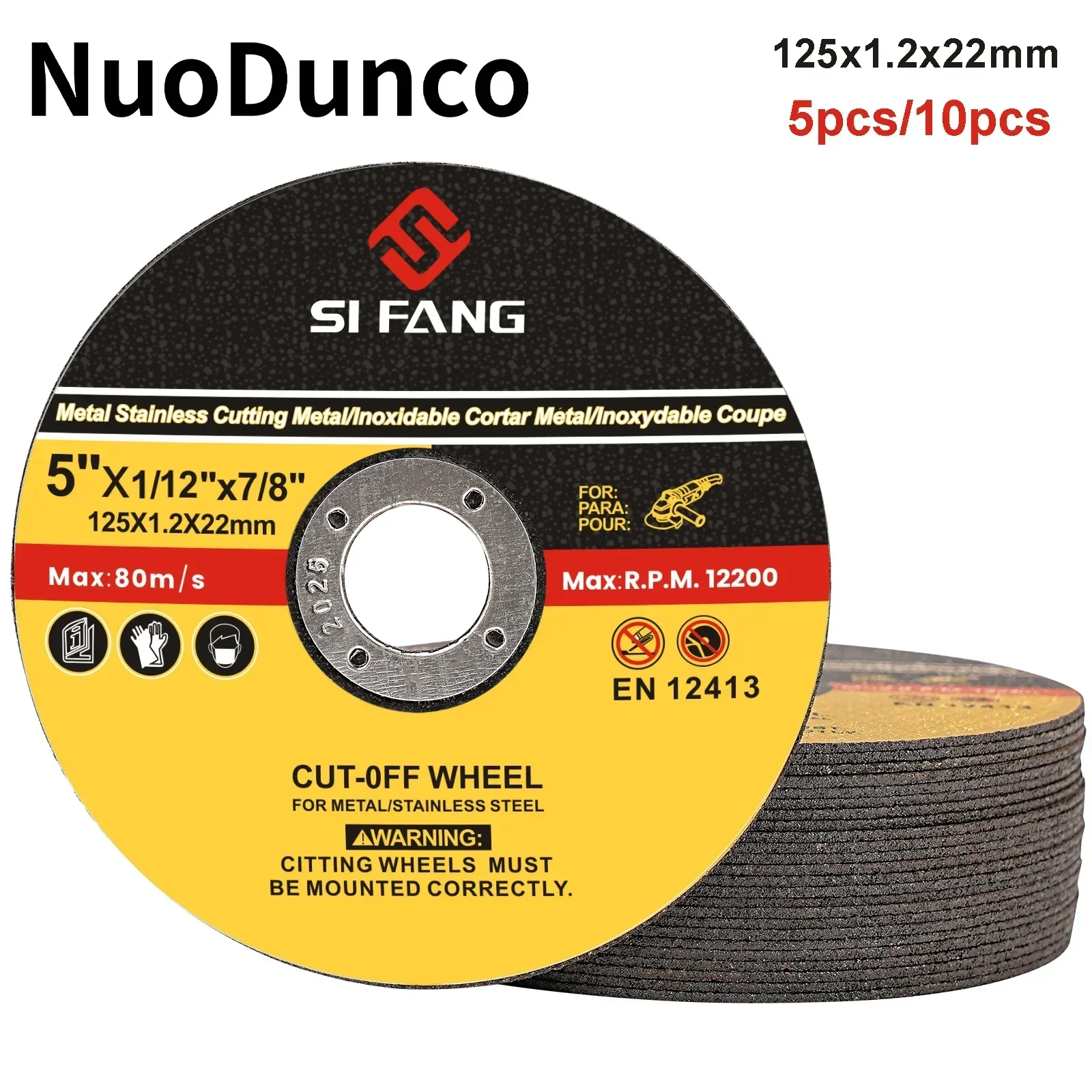 

10-5 Шт., 125 Мм, Алмазная Пила, Круглая Пила, Пильный Диск Для Угловой Шлифовальной Машины Для Резки Дерева, Металла, Пластика