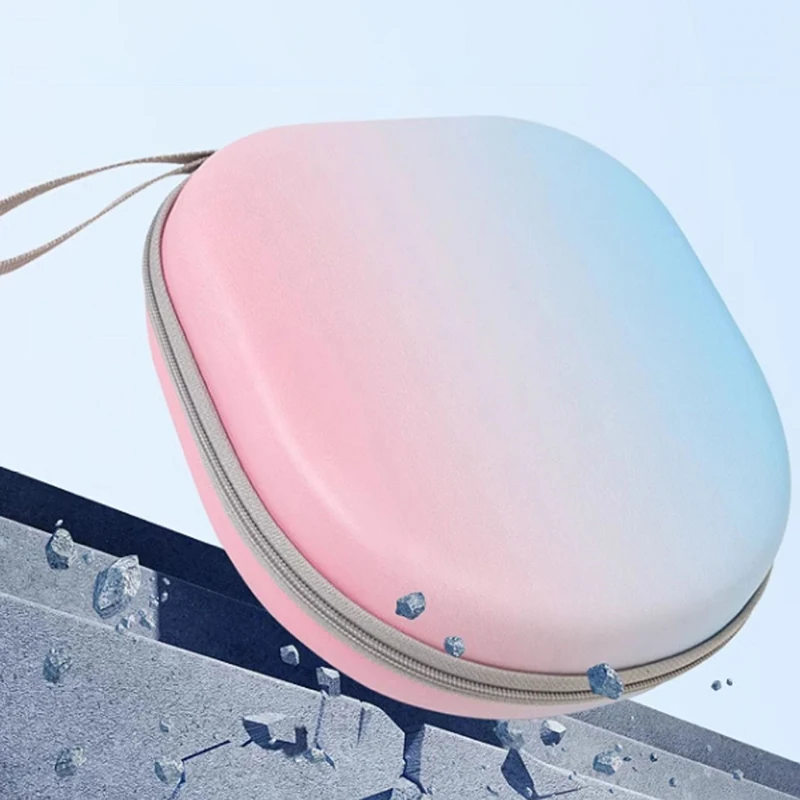 Сумка для хранения наушников с градиентным цветом рандомная искусственная ЭВА