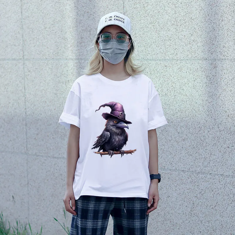 Мультяшный волшебный замок для девочек термопереносная наклейка одежды