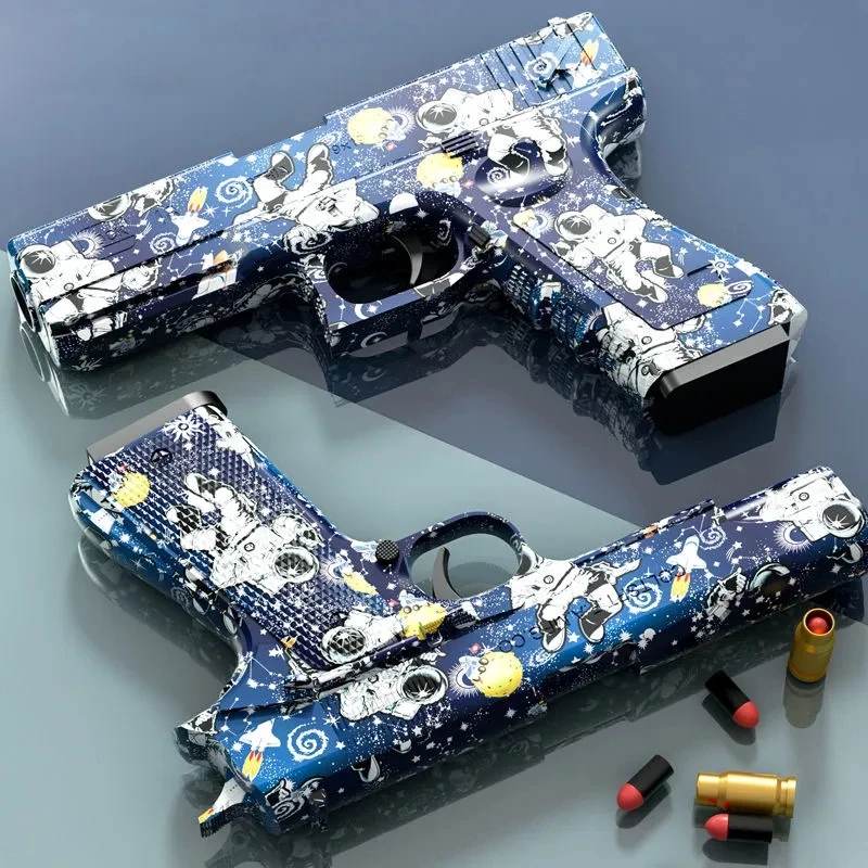 Glock M1911 телефон оболочка пистолет для страйкбола Мягкая Пуля мальчиков спорта на