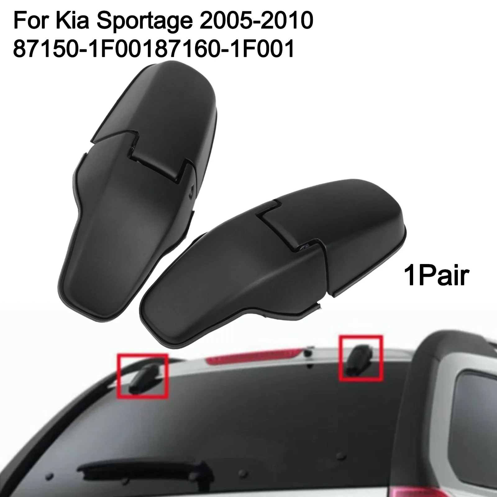 Сменный стеклянный шарнир задней двери автомобиля для моделей Kia Sportage 2005–2010 гг.