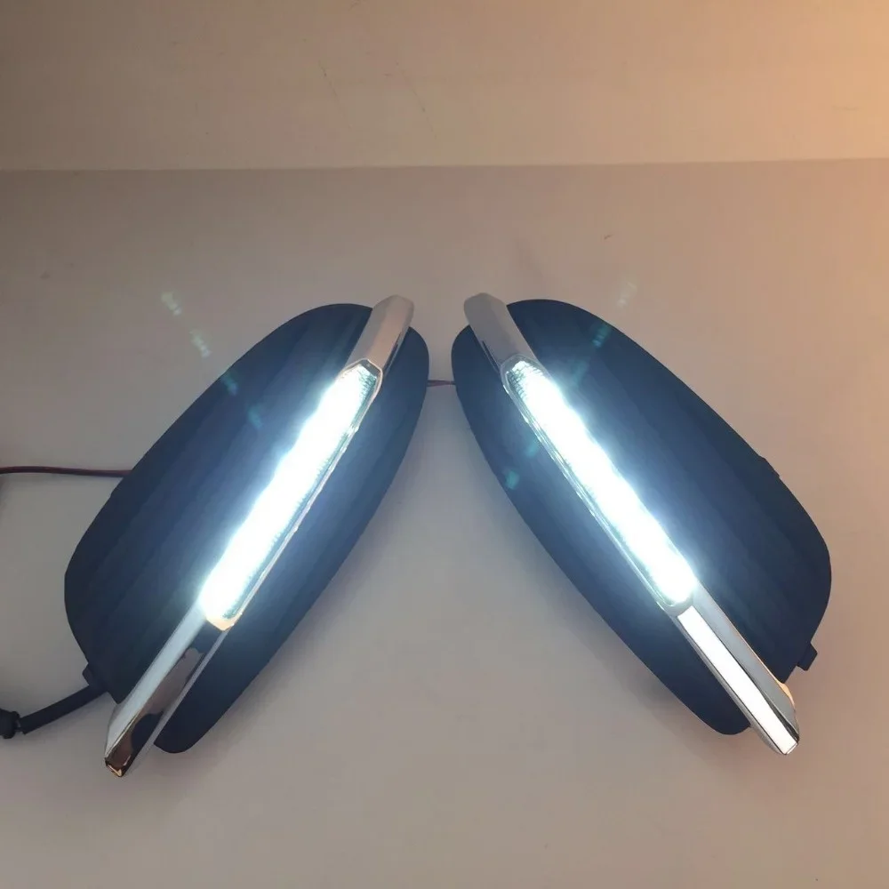 eOsuns светодиодные дневные ходовые огни drl для Mercedes-Benz V-Class Vito V250 V260 2016-2017