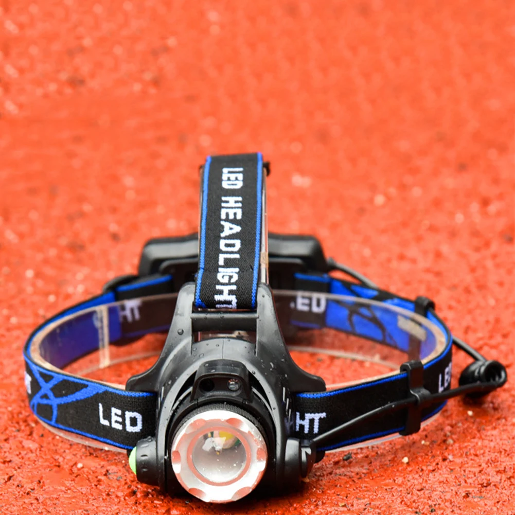 

Waterproof T6 LED Headlamp Work Light Angle Adjustable 3 Modes Head-mounted Torch for Riding Running Camping Headlamp