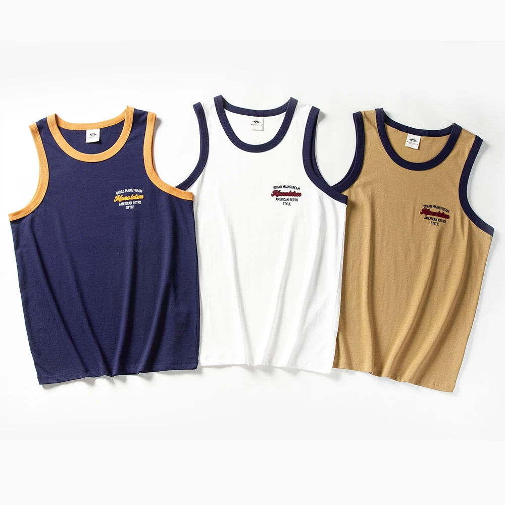 

Tank Top for Men 2023 Short Sleeved Graphic T-shirts Summer Fashion Men Blouse Streetwear Gym Sport Mens Clothes Cotton Tshirt