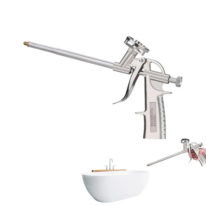 

Герметик для пены, пенопластовый герметик с отверстиями для эргономичной ручки, принадлежности для закрепления ванны и кондиционера