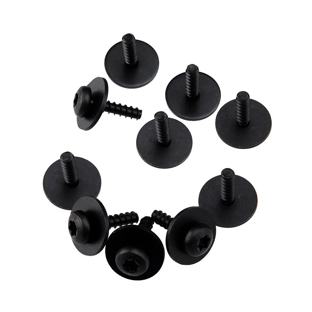 

10x Under Engine Shield Air Dam Deflector Torx Screw Bolt For Ford Focus Escape Torx Pan Head Sems Tapping Screw Bolt