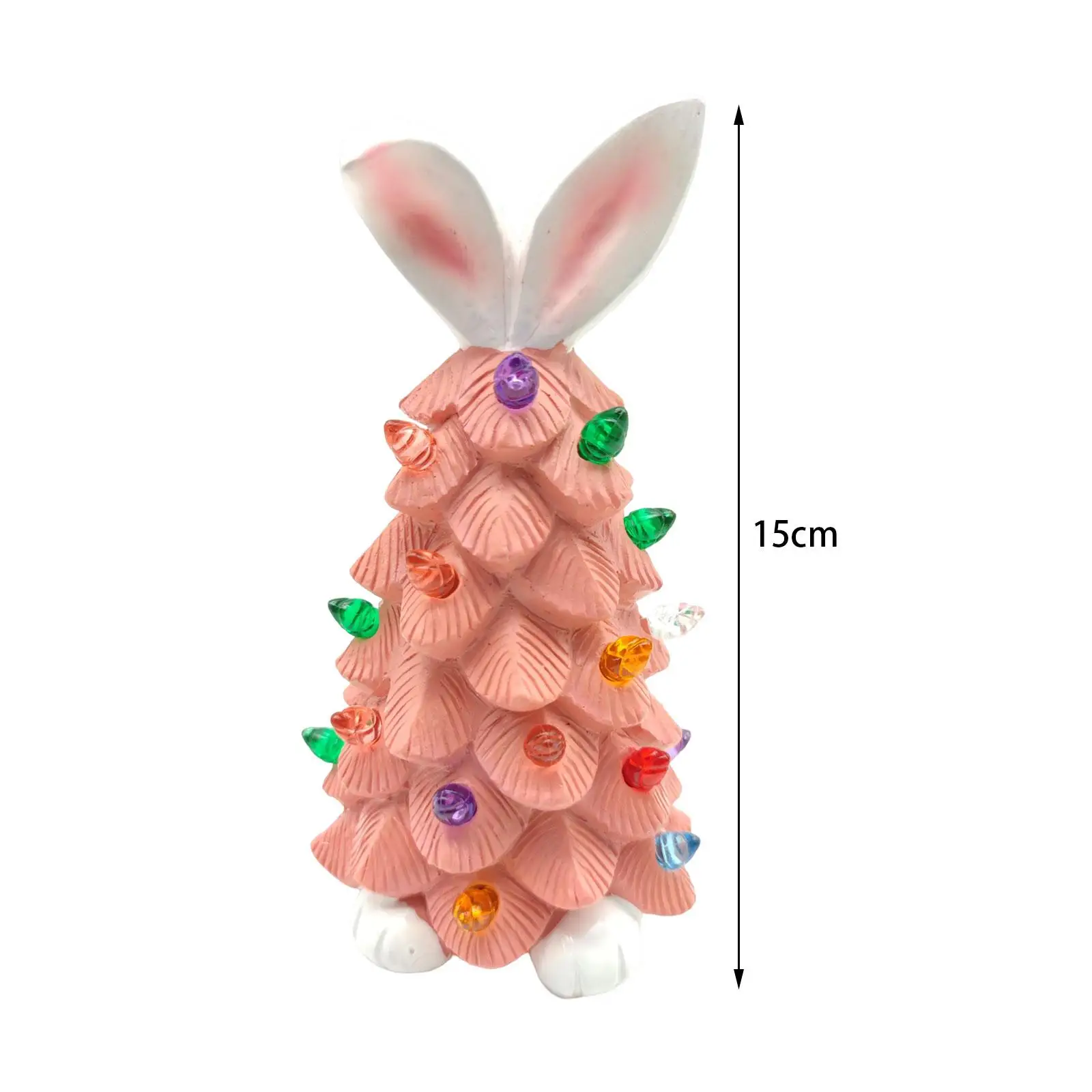 

Easter Bunny Decoration Decor Indoor Figurine Collectible spring Easter Decor Easter Statue for Home Table Top Bedroom