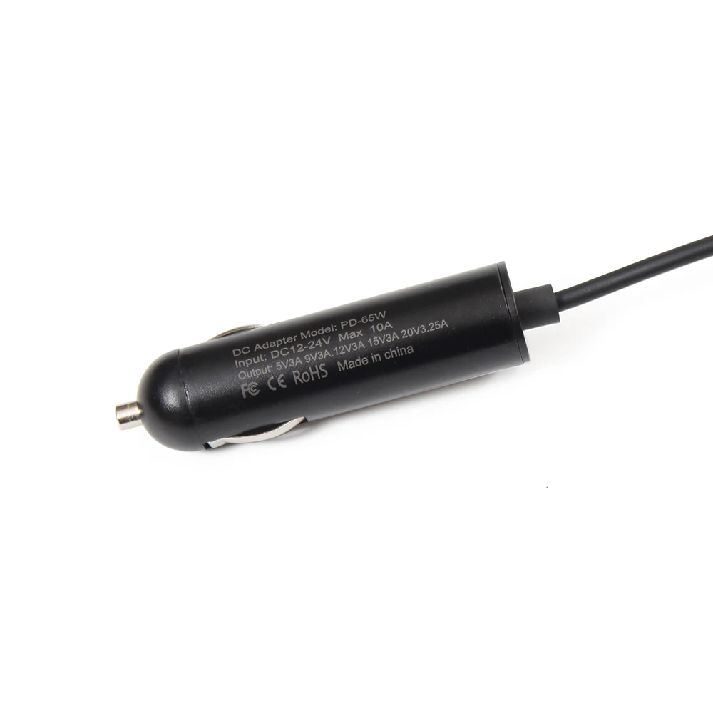 Автомобильное зарядное устройство USB C 65 Вт для MacBook ASUS ZenBook lenovo dell Xiaomi air HP Sony iPhone |