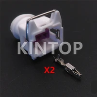 1 set 2 pins auto electrical connector with terminal car speaker cable socket 144473 8 for peugeot citroen c4 c6