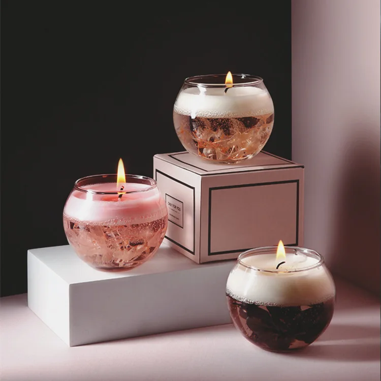 

Fragrant candles for home decor creative scented candles for decoration in jar New Year gifts candle cup wedding home souvenirs