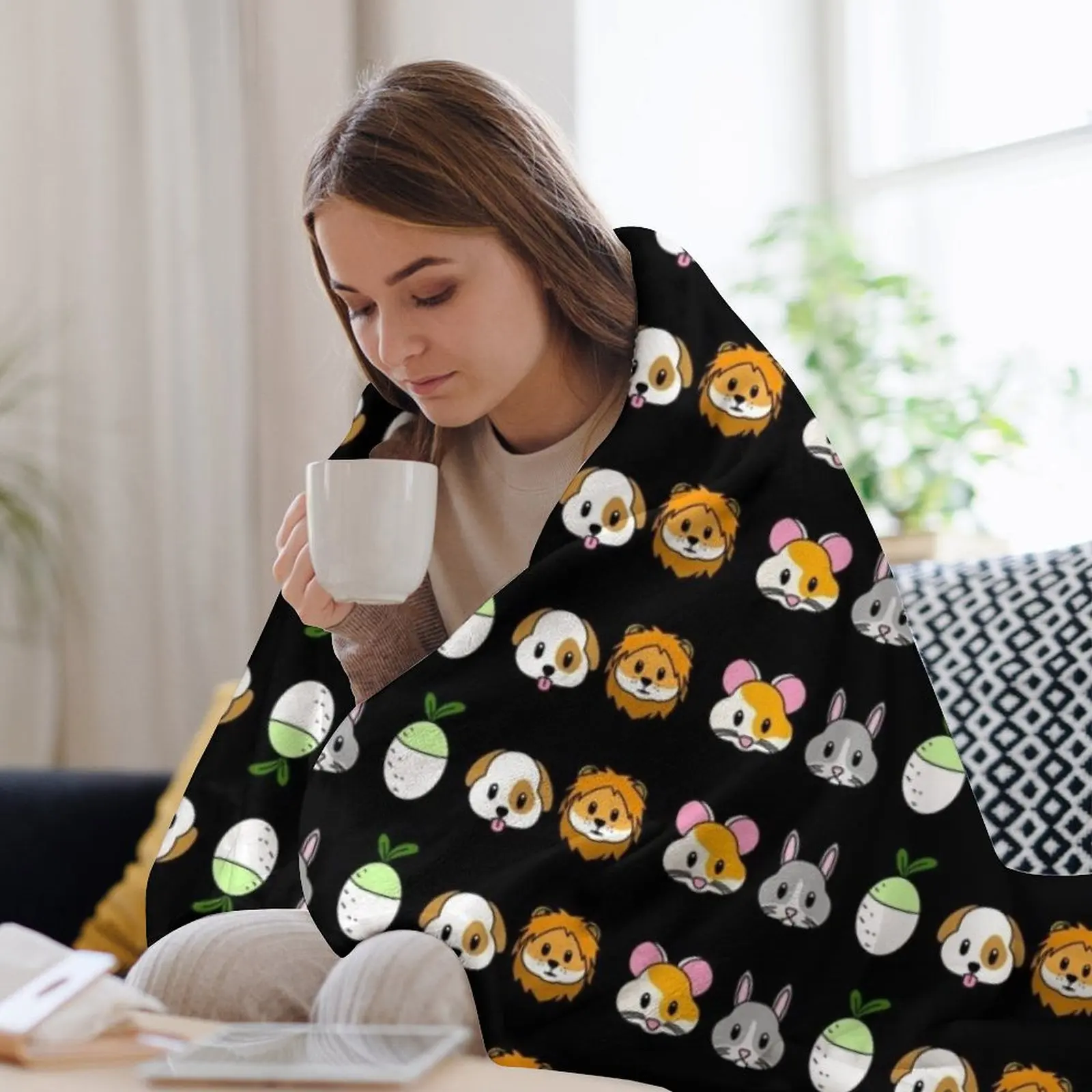 Одеяло Mamamoo &amp Moomoo клетчатые одеяла для кровати на заказ и декоративные