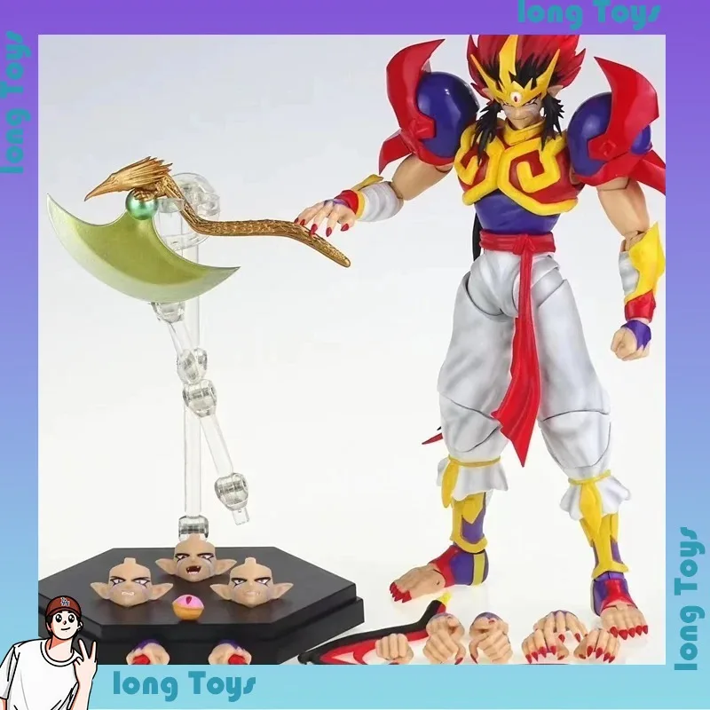 Фото Аниме-фигурка Anime-land Dasin Great Toys GT Kishin Douji Zenki Chiaki Enno, масштаб 1/12, 16 см (6 дюймов), ПВХ, модель для коллекционирования №3