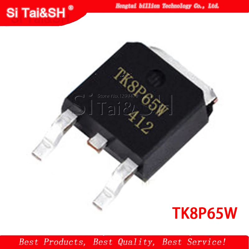 

10 шт. TK8P65W 8A650V SMD Высоковольтная МОП-трубка TO-252