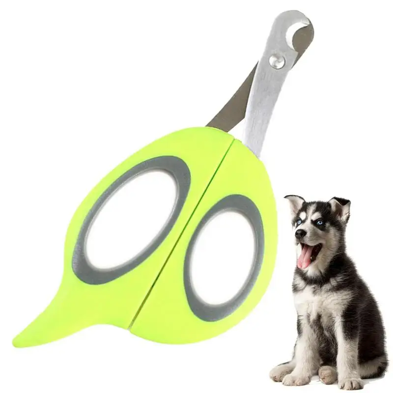 

Cat Nail Trimmer Stainless Steel Cat Claw Scissors With Silicone Handle Professional Grooming Tool With 25-Degree Beveled Tipfor