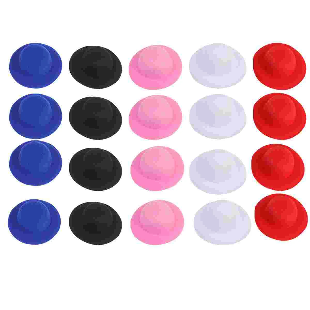 

Hats Mini Hat Craft Miniature Diy Tiny Making Party Crafts Bottle Felt Cap Decor Jewelry Birthday Barrettes Snowman Black