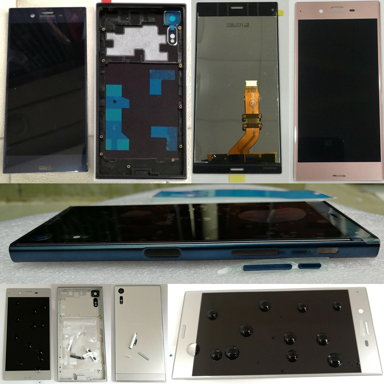 Shyueda IPS A + с рамкой и кнопкой для Sony Xperia XZ F8331 F8332, 5,2 дюйма, 10 тонов, Новый ЖК-дисплей, сенсорный экран, дигитайзер