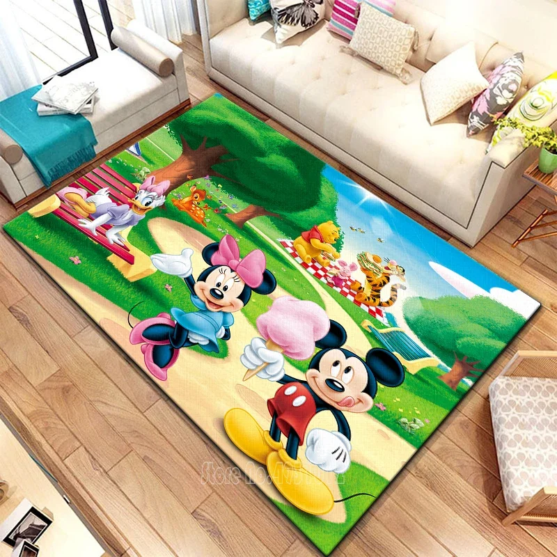 Коврик Дональд Дак с Микки Маусом 120x160 см