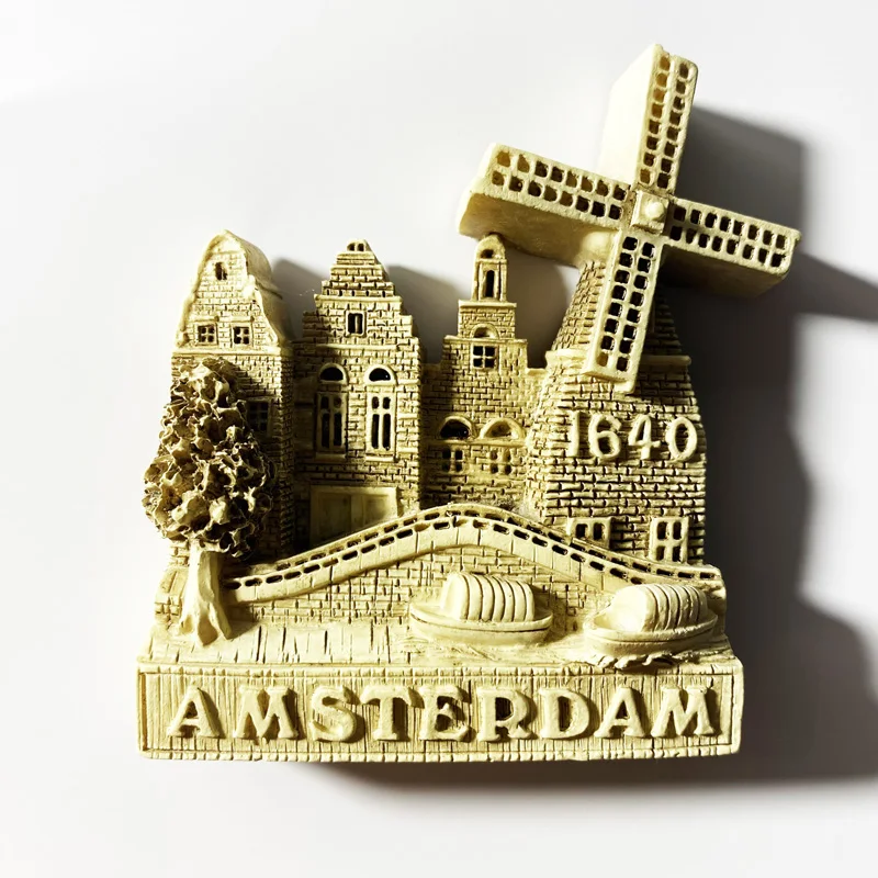 

Netherlands Travelling Souvenirs Fridge Magnets Amsterdam Magnetic Stickers Home Decoration Wedding Birthday Gifts