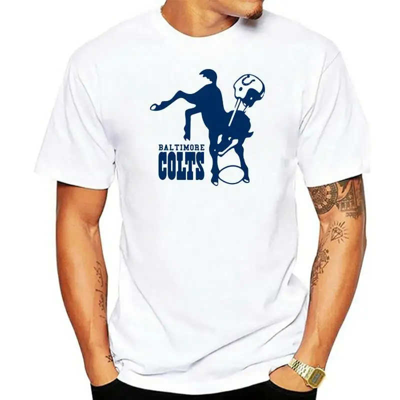 

Baltimore Colts T Shirt Men Tee Size S - 3xl Many Colors Fan Gift New From Us Tee Shirt Casual Short Sleeve