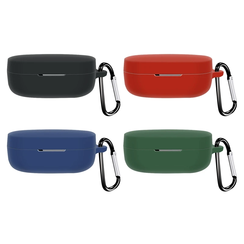 

Simple Earbuds Case Cover Earphone Organizer Silicone Protective Cover for SoundPEATS TrueFree2 Shockproof & Anti-Slip