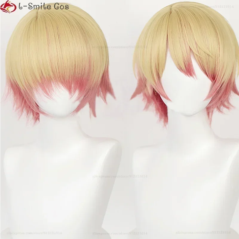 Высокое качество Tenma Tsukasa парик для косплея короткие 30 см термостойкие
