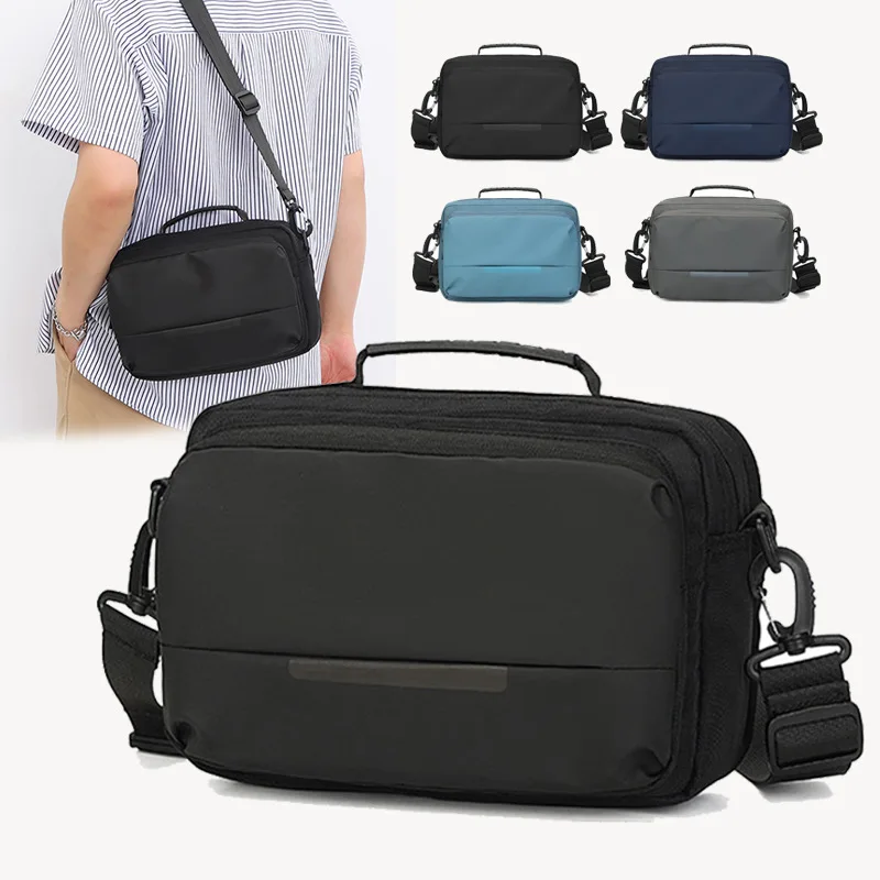 Мужская функциональная сумка через плечо с водонепроницаемой пленкой