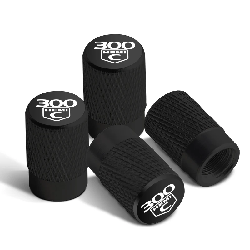 

4 шт., колпачки для клапанов автомобильных шин Chrysler 300c HEMI Badge Pacifica 200 Sebring PT Cruiser, аксессуары для стайлинга