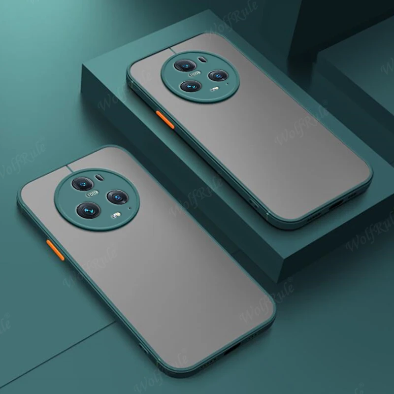 For Honor Magic 5 Pro 5G Case Cover Huawei Honor Magic 5 Pro 5G Capas Matte Translucent Shockproof Funda Honor Magic 5 Pro 5G