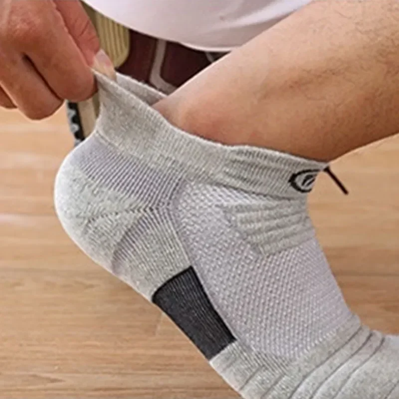 

Повседневные летние носки 2023, футбольные 3 баскетбольные носки, дышащие носки, мужские короткие спортивные носки для футбола, Длинные противоскользящие носки