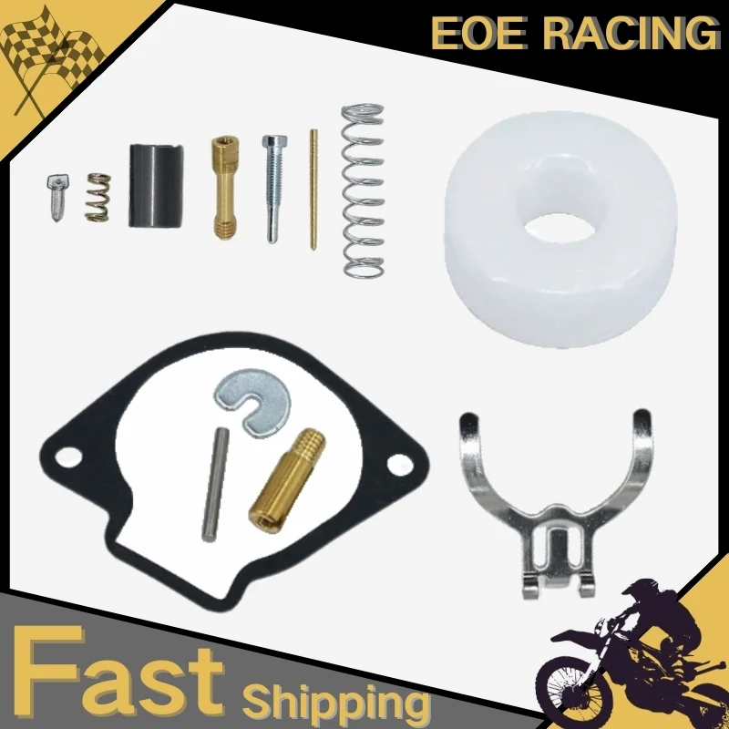 Ремкомплект карбюратора для 43cc 47cc 49cc G4K G45L 328 Mini Quad Dirt Bike Atv 2-тактный 40-6 44-6 Moto Pocket Carb