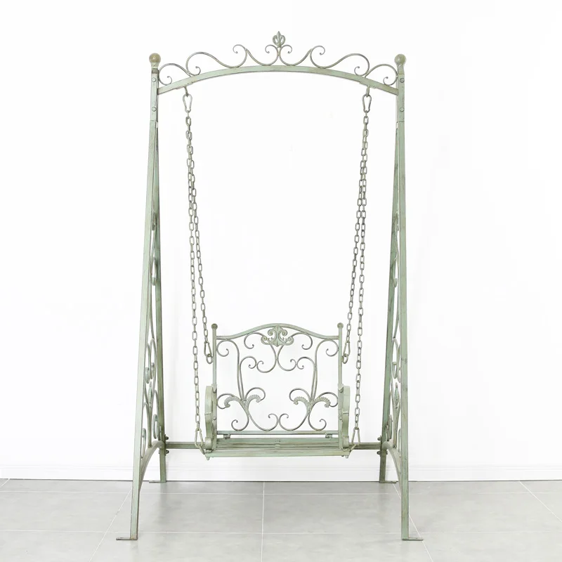 Уличные качели для террасы подвесной гамак с металлическими качалками уличная