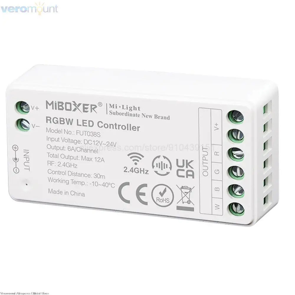 MiBoxer FUT035S+ Одноцветный двойной белый 2 в 1 FUT037S+ RGB RGBW RGBCCT 3 4G Светодиодная лента
