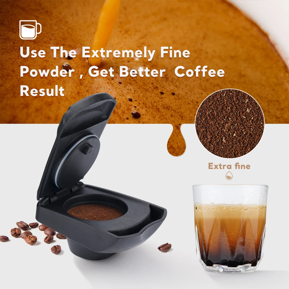 

Multifunctional Coffee Capsule Filter Heat-resistance Professional Coffee Filter Eco-friendly Burr-free for Home Kitchen Office