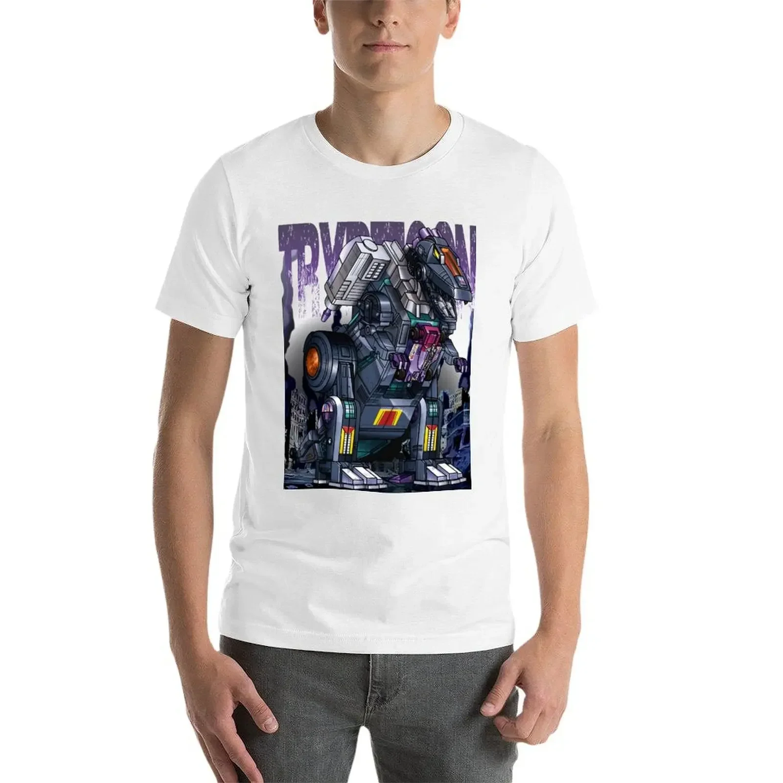 Футболка Trypticon аниме футболка для мальчика белые мужские футболки мальчиков