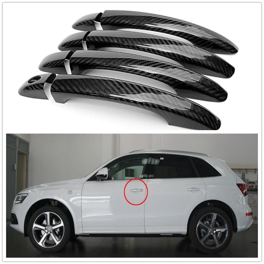 

Дверная ручка из углеродного волокна для Audi Q3 2013-2016
