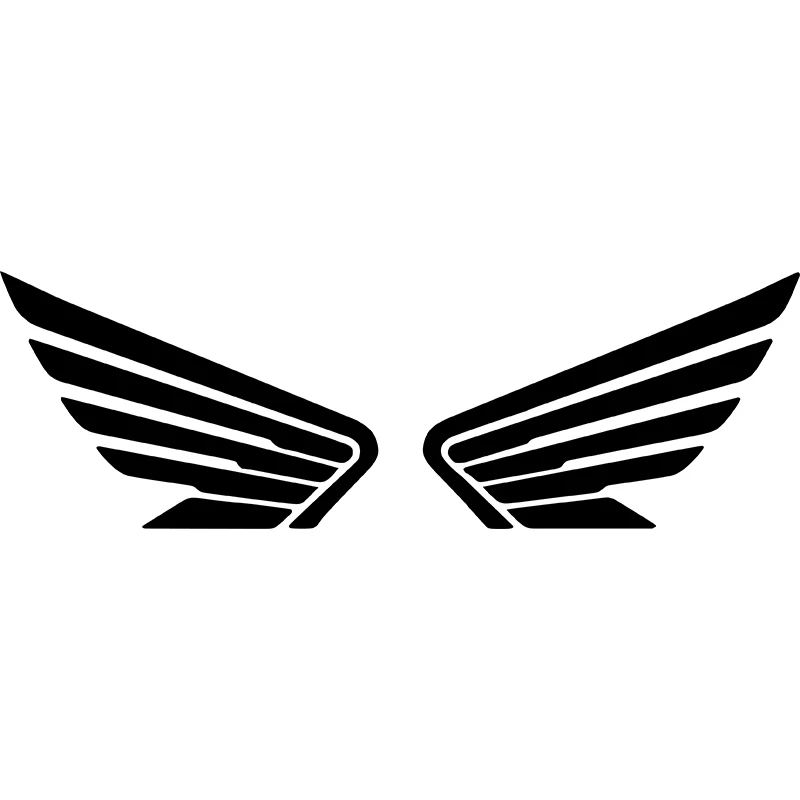 Наклейка в виде крыла мотоцикла маленького города забавные автомобильные