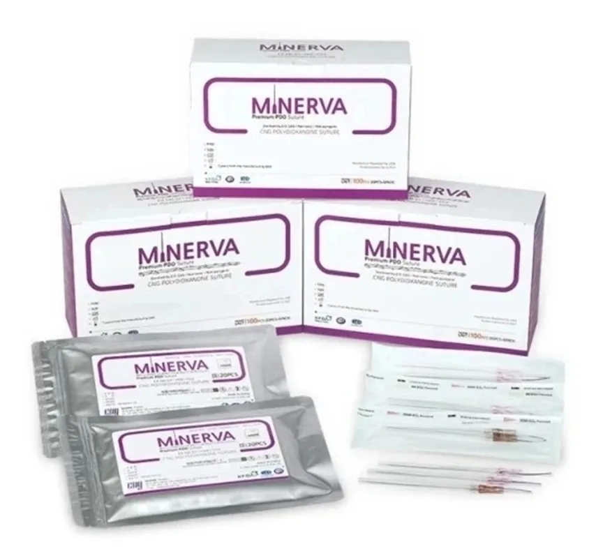 

2022 Original Latest Minerva Polydioxanone Suture Pdo Thread Face Lifting Minerva Thread Pdo/Pcl Threads Korea Minerva Buttocks