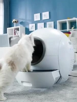 2022 hot sale luxury large enclosed automatic cat litter toilet auto smart intelligent self cleaning cat litter box